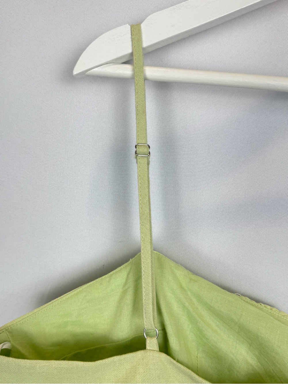 NWT Showpo Break Free With Me Sundress Mint Green Linen Cotton Size 16 Beach - Picture 7 of 12